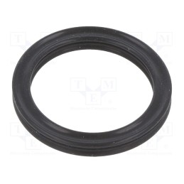 50 pcs : 10-017.13X002.62 X-RING FPM - X-ring washer, FPM, Thk: 2.62mm, Øint: 17.13mm, -30÷200°C