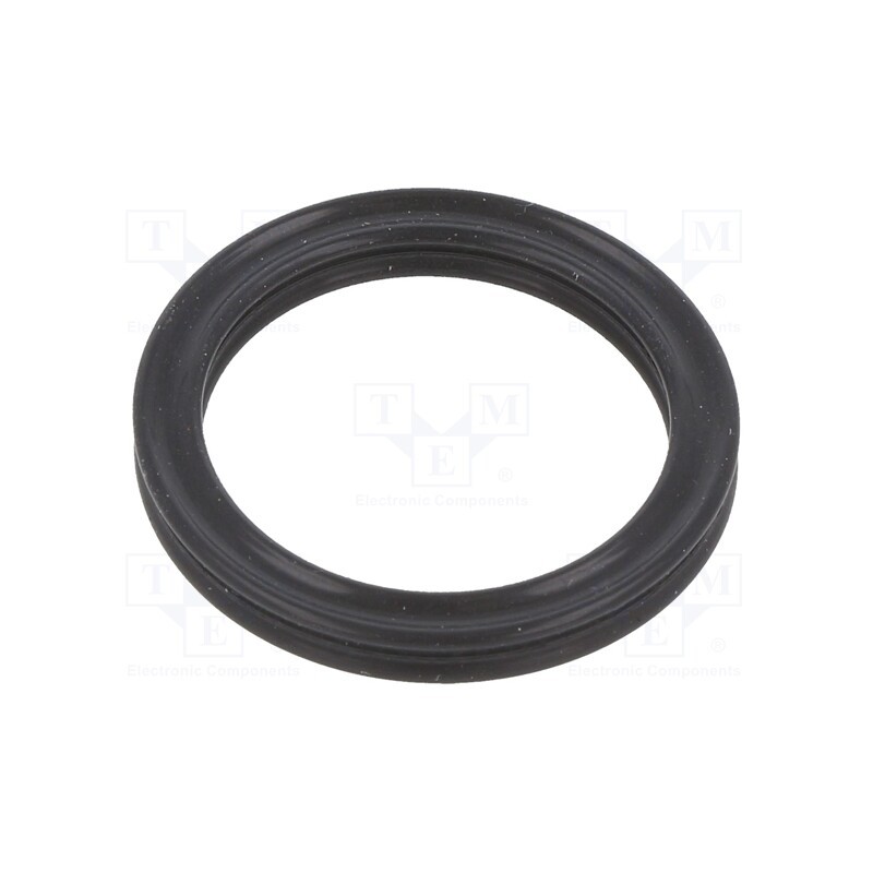 50 pcs : 10-017.13X002.62 X-RING FPM - X-ring washer, FPM, Thk: 2.62mm, Øint: 17.13mm, -30÷200°C