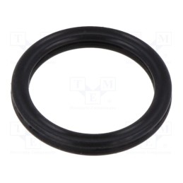 50 pcs : 10-012.42X001.78 X-RING FPM - X-ring washer, FPM, Thk: 1.78mm, Øint: 12.42mm, -30÷200°C