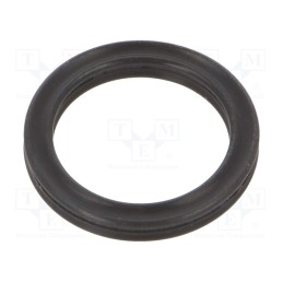 50 pcs : 10-015.54X002.62 X-RING FPM - X-ring washer, FPM, Thk: 2.62mm, Øint: 15.54mm, -30÷200°C