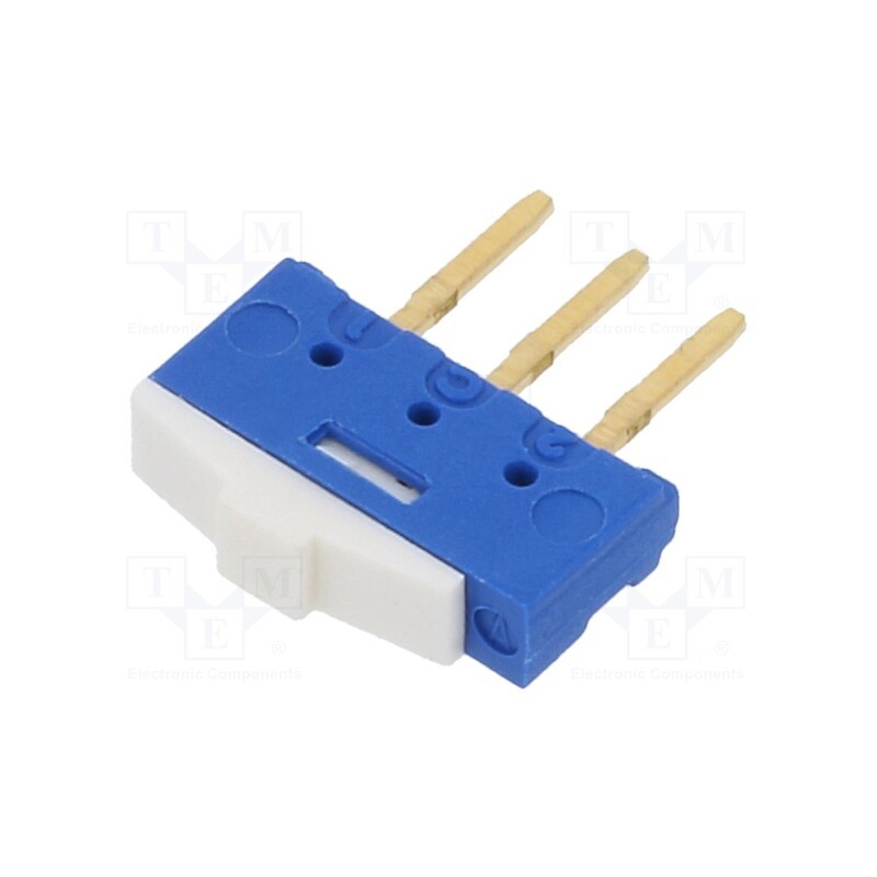 10 pcs : MMP 1010 D - Switch: slide, Pos: 2, SPDT, 0.2A/24VDC, ON-ON, PCB,THT, -40÷105°C
