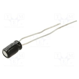 50 pcs : EEAGA1H4R7H - Capacitor: electrolytic, THT, 4.7uF, 50VDC, Ø4x7mm, Pitch: 2.5mm