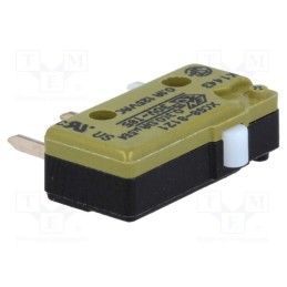 10 pcs : XCG8-81Z1 - Microswitch SNAP ACTION, 0.3A/30VAC, without lever, SPDT, Pos: 2