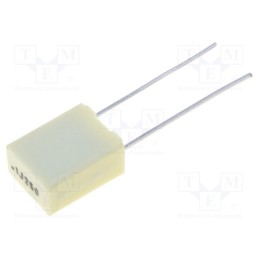 20 pcs : R82IC3100DQ60J - Capacitor: polyester, 100nF, 140VAC, 250VDC, 5mm, ±5%, -55÷105°C