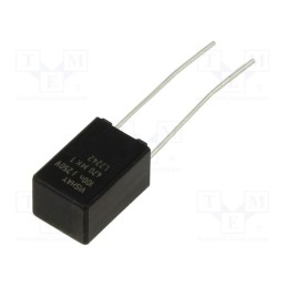 10 pcs : BFC247036104 - Capacitor: polyester, 100nF, 160VAC, 250VDC, 5mm, ±5%, THT