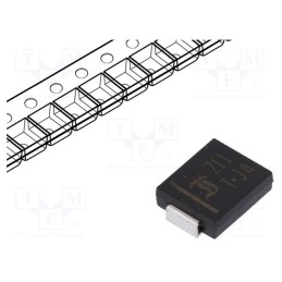 10 pcs : Z3SMC11 - Diode: Zener, 3W, 11V, 259mA, SMD, , SMC, single diode