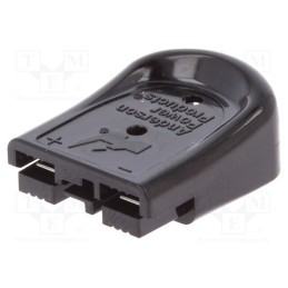 10 pcs : B02265G2 - Plug, DC supply, SBS® Mini, hermaphrodite, PIN: 2, w/o contacts