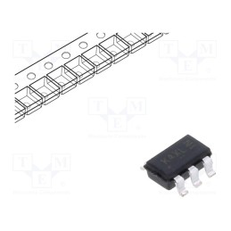 10 pcs : AOTS21311C - Transistor: P-MOSFET, unipolar, 30V, 5.9A, 2.5W, TSOP6