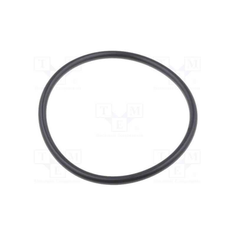 50 pcs : 53001040 - O-ring gasket, NBR rubber, Thk: 2mm, Øint: 34mm, PG29, black