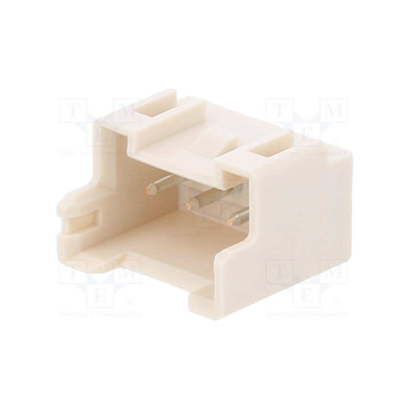 50 pcs : B03B-XASK-1 - Socket, wire-board, male, XA, 2.5mm, PIN: 3, THT, 250V, 3A, -25÷85°C