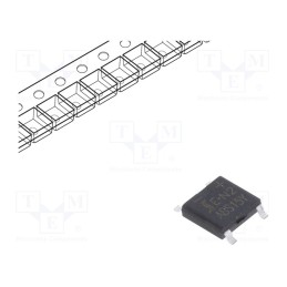 10 pcs : ABS15Y - Bridge rectifier: single-phase, Urmax: 1.4kV, If: 1.6A, Ifsm: 50A