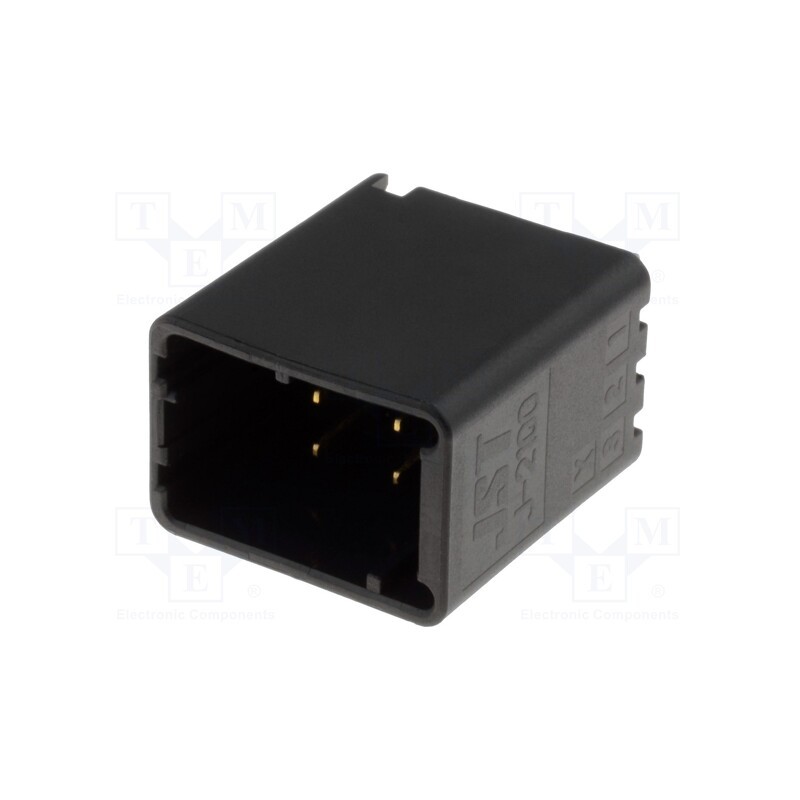 10 pcs : B06B-J21DK-GGXR (LF)(AU) - Socket, wire-board, male, J2000, 2.5mm, PIN: 6, THT, 250V, 4.6A