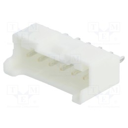 20 pcs : B06B-PASK-1 (LF)(SN) - Socket, wire-board, male, PA, 2mm, PIN: 6, THT, 3A, Locking: latch