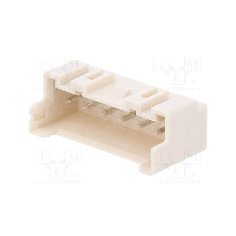 20 pcs : B06B-XASK-1 - Socket, wire-board, male, XA, 2.5mm, PIN: 6, THT, 250V, 3A, -25÷85°C