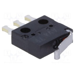 10 pcs : AV404461 - Microswitch SNAP ACTION, 0.1A/30VDC, SPDT, Rcont max: 200mΩ, IP40