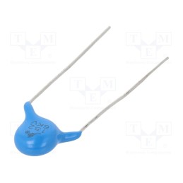 50 pcs : JYC3I152MDF075000B - Capacitor: ceramic, 1.5nF, 6kVDC, Y5V, -20÷80%, 10mm