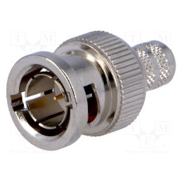 10 pcs : B1121A1-ND3G-8-75 - Plug, BNC, male, straight, 75Ω, KX50,KX51,L910-8,RG143,RG212,RG6