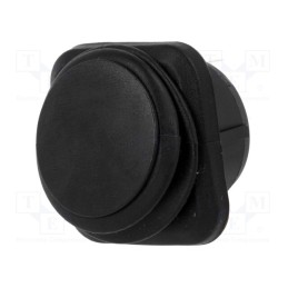 10 pcs : R13-203A84-01-BBNN5 - ROCKER, SPST, Pos: 2, ON-OFF, 10A/250VAC, 25A/12VDC, black, IP65