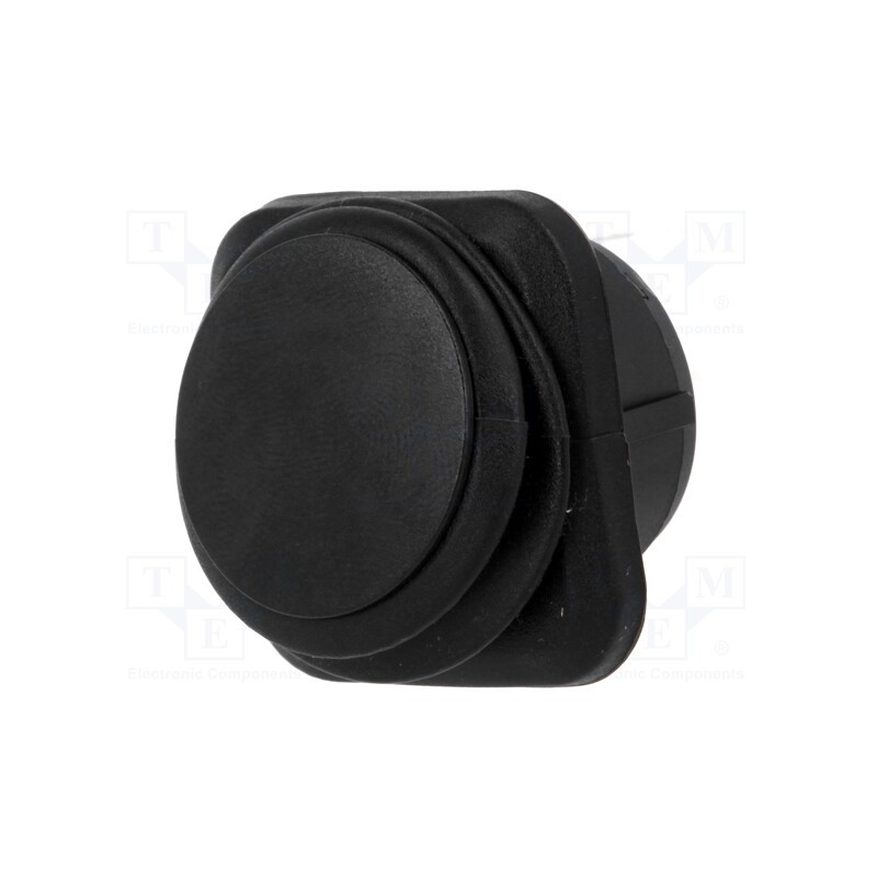 10 pcs : R13-203A84-01-BBNN5 - ROCKER, SPST, Pos: 2, ON-OFF, 10A/250VAC, 25A/12VDC, black, IP65