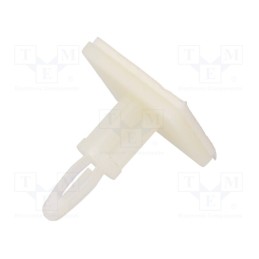 50 pcs : 8GB07V40995 - PCB distance, polyamide, L: 12.7mm, self-adhesive,snap fastener