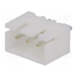 20 pcs : B3B-XH-A (LF)(SN) - Socket, wire-board, male, XH, 2.5mm, PIN: 3, THT, 250V, 3A, -25÷85°C