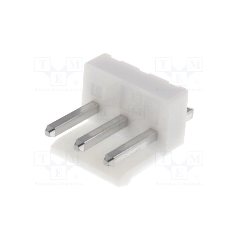 20 pcs : B3P-VH (LF)(SN) - Socket, wire-board, male, VH, 3.96mm, PIN: 3, THT, 250V, 10A, -25÷85°C
