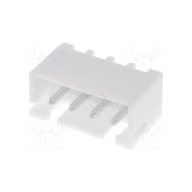 20 pcs : B4B-XH-A (LF)(SN) - Socket, wire-board, male, XH, 2.5mm, PIN: 4, THT, 250V, 3A, -25÷85°C
