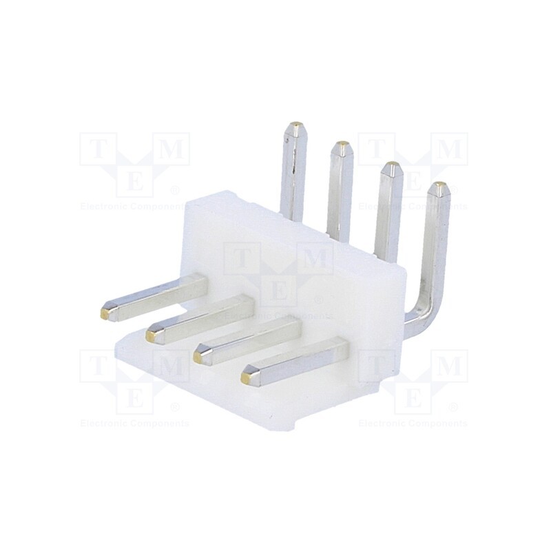 20 pcs : B4PS-VH (LF)(SN) - Socket, wire-board, male, VH, 3.96mm, PIN: 4, THT, 250V, 10A, -25÷85°C