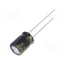 20 pcs : EEUFM1V151 - Capacitor: electrolytic, low ESR, THT, 150uF, 35VDC, Ø8x11.5mm