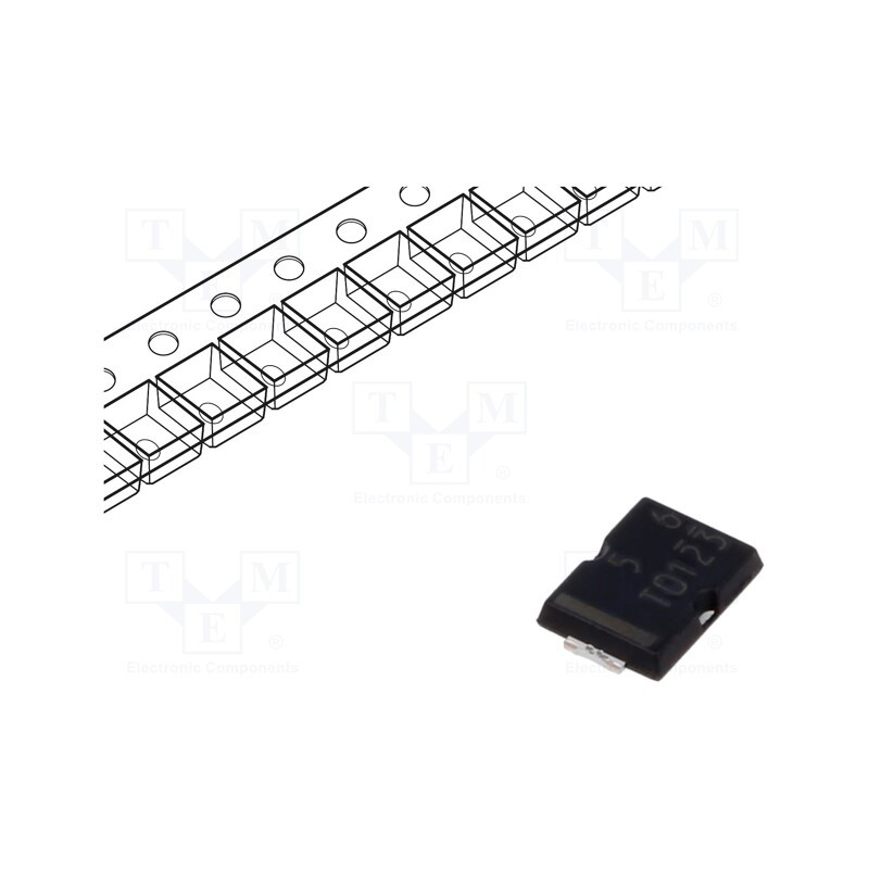 10 pcs : D5FY6ST-5063R - Diode: Schottky rectifying, SMD, 60V, 5A, TO277A,