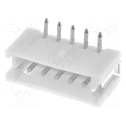 10 pcs : B5B-ZR-SM4-TF (LF)(SN) - Socket, wire-board, male, ZH, 1.5mm, PIN: 5, SMT, 50V, 1A, -25÷85°C
