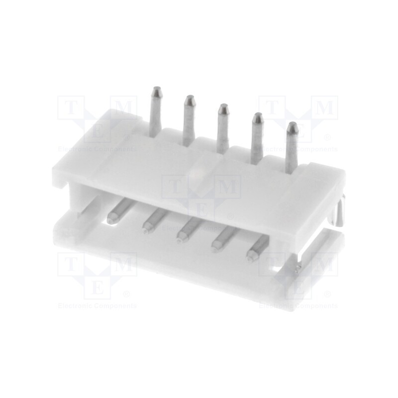 10 pcs : B5B-ZR-SM4-TF (LF)(SN) - Socket, wire-board, male, ZH, 1.5mm, PIN: 5, SMT, 50V, 1A, -25÷85°C