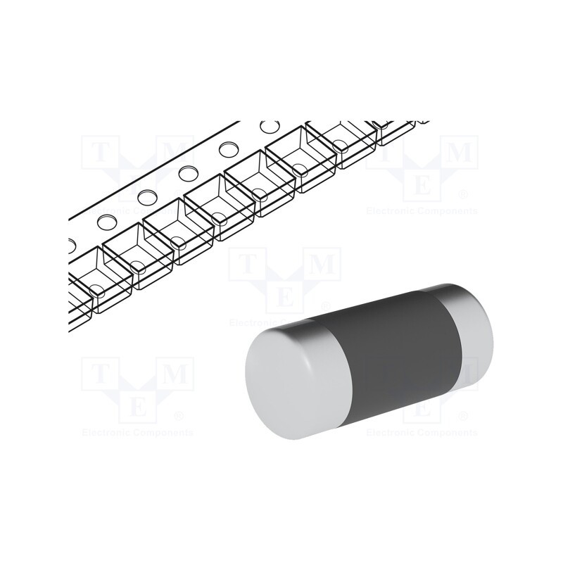 10 pcs : EGL34G-E3/98 - Diode: rectifying, SMD, 400V, 0.5A, 50ns, DO213AA, Ufmax: 1.35V
