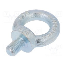 10 pcs : SZU14 - Lifting eye bolt, M14x27, Head: eye, steel, zinc, DIN 580, 35mm