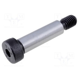 10 pcs : ISO 7379-12-M10-40 - Shoulder screw, steel, M10, 1.5, Thread len: 16mm, hex key, HEX 6mm