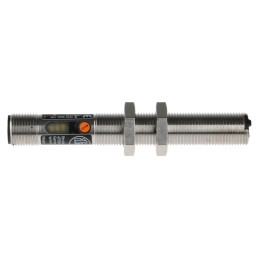 1 pcs - ifm electronic Diffuse Photoelectric Sensor, Barrel Sensor, 1 mm - 200 mm Detection Range