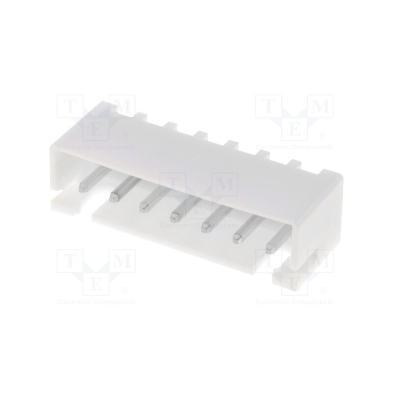 20 pcs : B7B-XH-A (LF)(SN) - Socket, wire-board, male, XH, 2.5mm, PIN: 7, THT, 250V, 3A, -25÷85°C