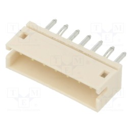 10 pcs : B7B-ZR (LF)(SN) - Socket, wire-board, male, ZH, 1.5mm, PIN: 7, THT, 50V, 1A, -25÷85°C