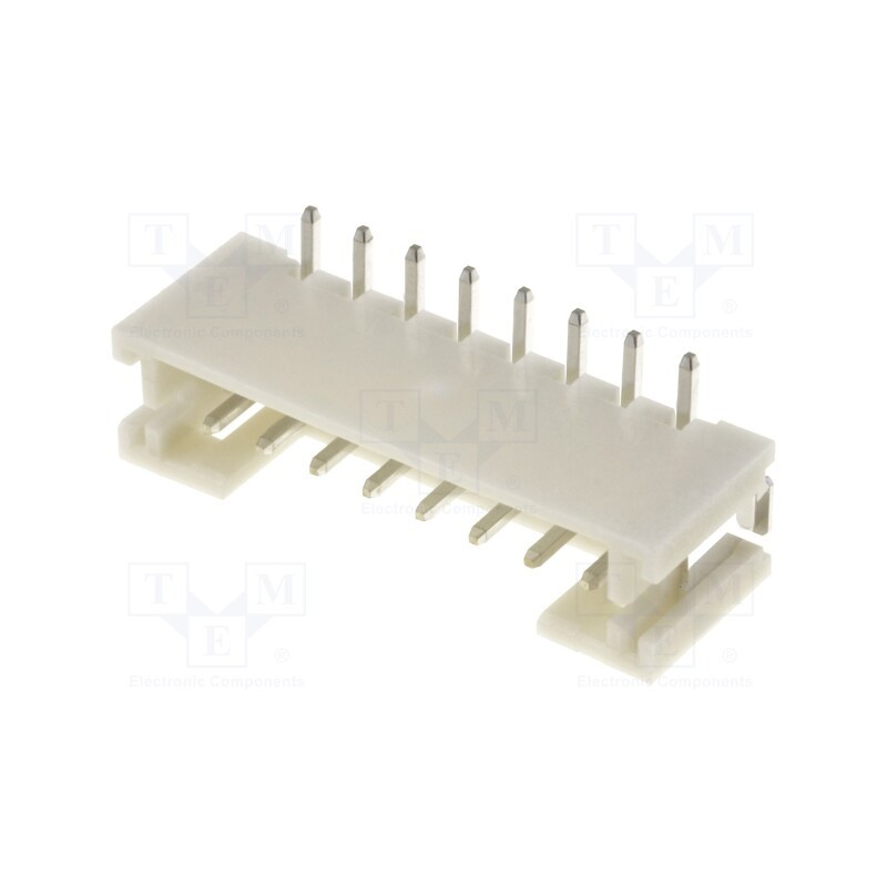 10 pcs : B8B-PH-SM4-TB (LF)(SN) - Socket, wire-board, male, PH, 2mm, PIN: 8, SMT, 100V, 2A, -25÷85°C