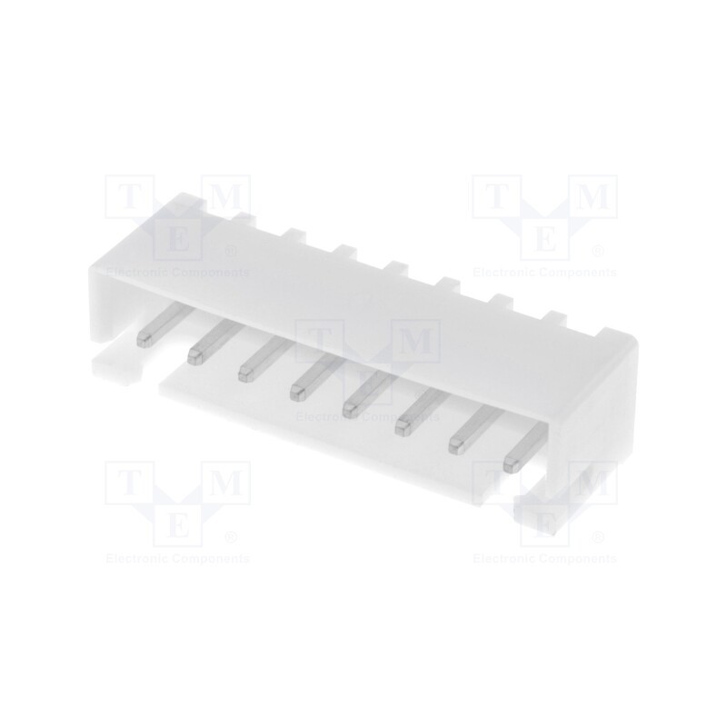 10 pcs : B8B-XH-A (LF)(SN) - Socket, wire-board, male, XH, 2.5mm, PIN: 8, THT, 250V, 3A, -25÷85°C