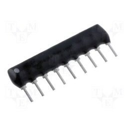20 pcs : RNLA09G0474B0E - Resistor network: X, THT, 470kΩ, ±2%, 0.125W, No.of resistors: 8