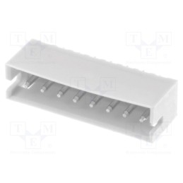 10 pcs : B8B-ZR (LF)(SN) - Socket, wire-board, male, ZH, 1.5mm, PIN: 8, THT, 50V, 1A, -25÷85°C