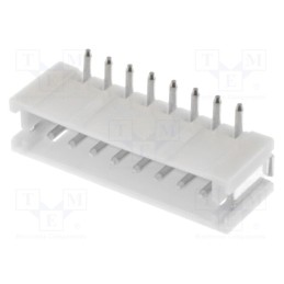 10 pcs : B8B-ZR-SM4-TF (LF)(SN) - Socket, wire-board, male, ZH, 1.5mm, PIN: 8, SMT, 50V, 1A, -25÷85°C