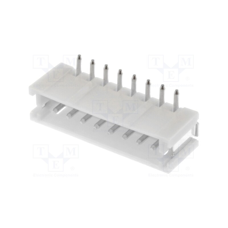 10 pcs : B8B-ZR-SM4-TF (LF)(SN) - Socket, wire-board, male, ZH, 1.5mm, PIN: 8, SMT, 50V, 1A, -25÷85°C