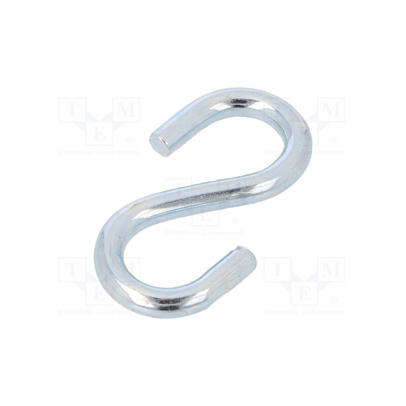 50 pcs : OUS.7 - Quick link S type, steel, zinc, 7mm