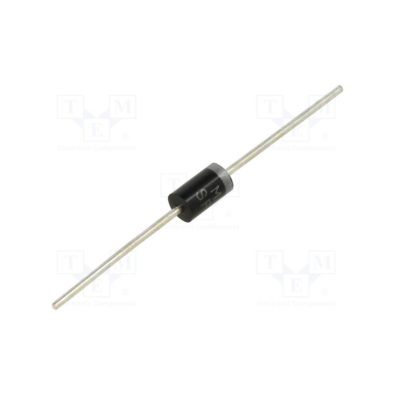 10 pcs : SF54G-TP - Diode: rectifying, THT, 200V, 5A, , Ifsm: 150A, DO201AD