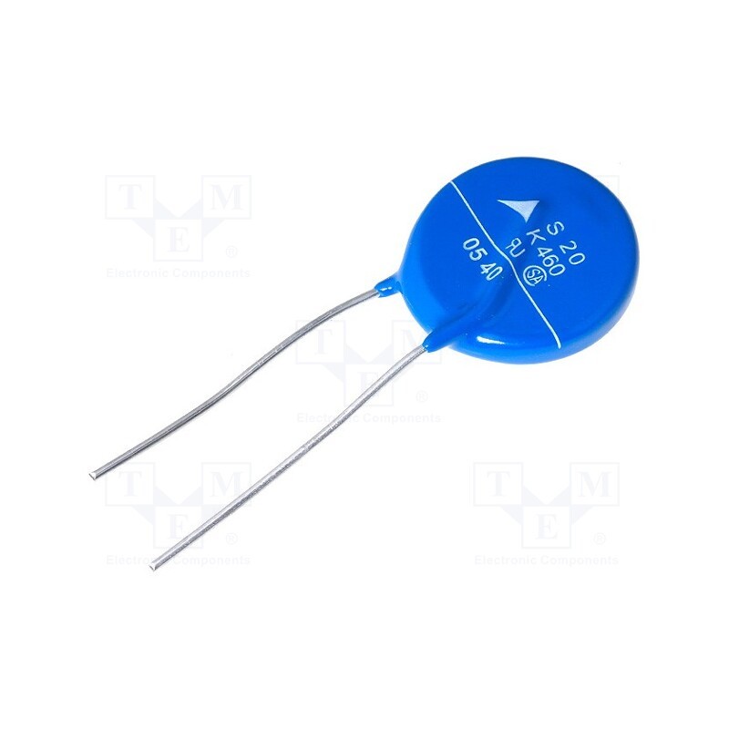 10 pcs : B72220S0461K101 - Varistor: metal-oxide, THT, 460VAC, 615VDC, 750V, 8000A, -40÷105°C