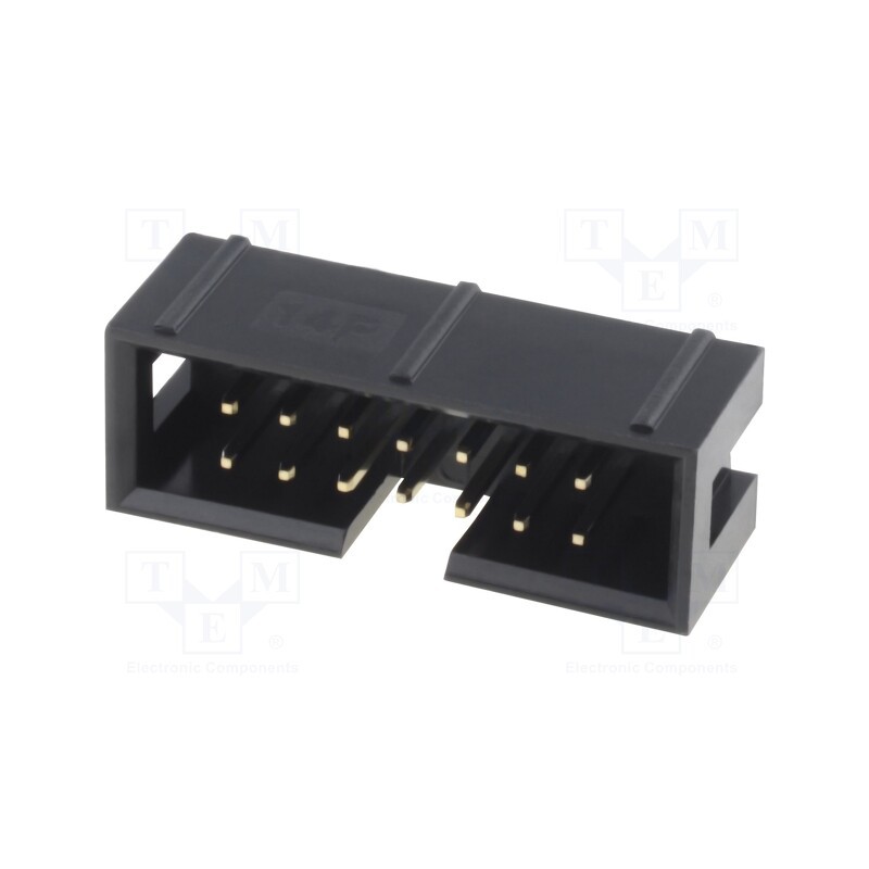 20 pcs : BHR-14-VUA - Socket, IDC, male, PIN: 14, straight, THT, gold-plated, 2.54mm