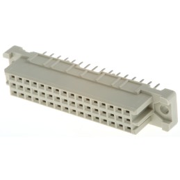 1 pcs - HARTING 48 Way 2.54mm Pitch, Type 2C Class C2, 3 Row, Straight DIN 41612 Connector, Socket