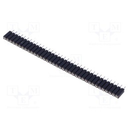2 pcs : BL5.36Z - Socket, pin strips, female, PIN: 36, straight, 2.54mm, THT, 1x36